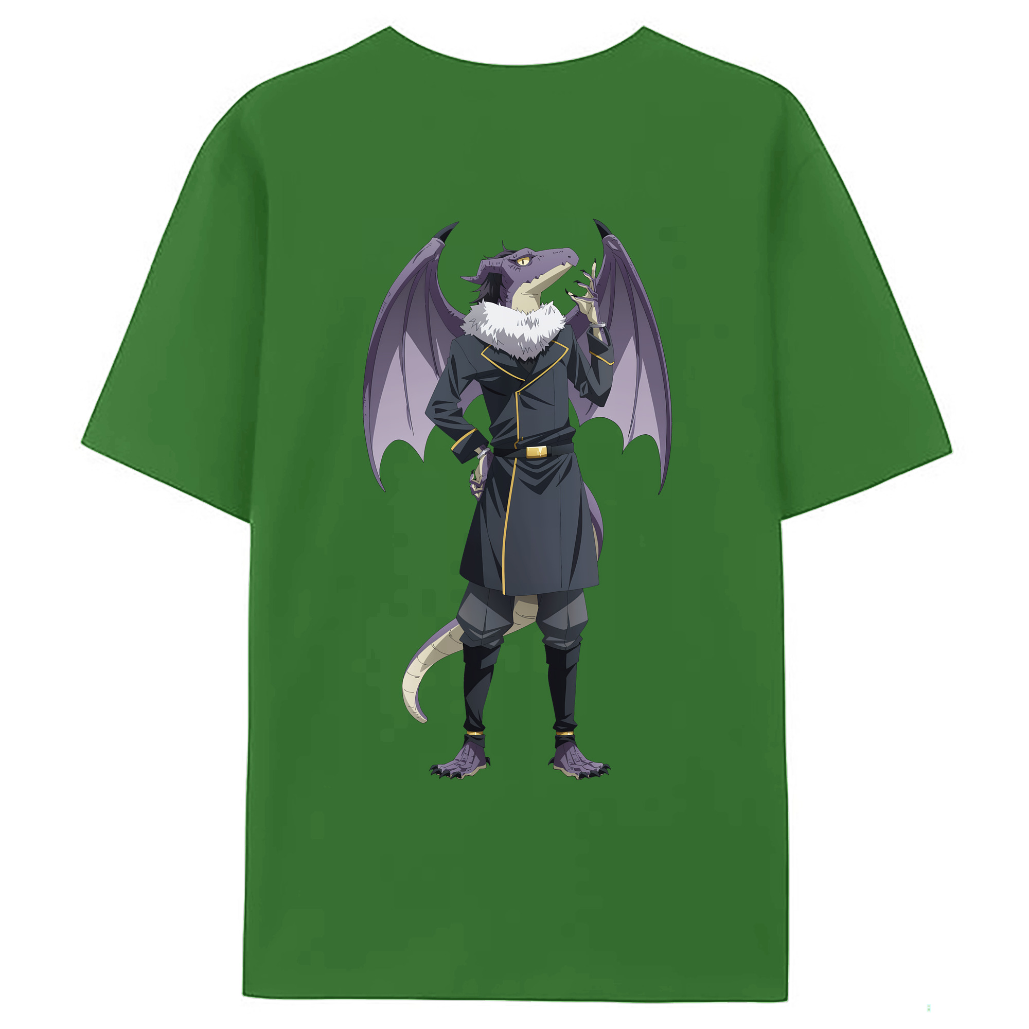 （画像用） 転スラ Regarding Reincarnated to Slime レディース半袖Tシャツ(バックプリント)